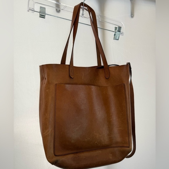 MADEWELL 100% TAN LEATHER SHOULDER STRAP CROSSBODY BAG - Picture 3 of 9